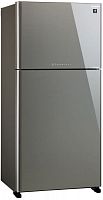 Холодильник Sharp SJ-XG60PGSL серебристый (двухкамерный)