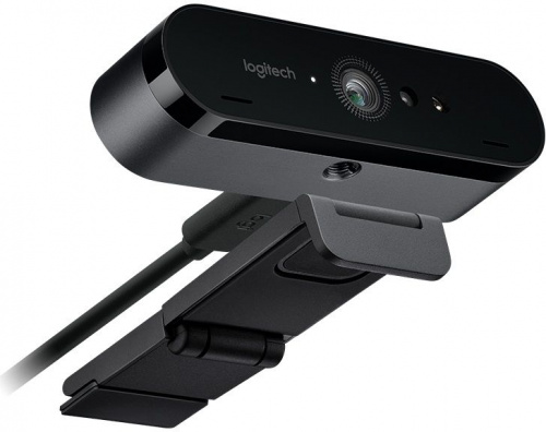 Камера Web Logitech Brio черный (4096x2160) USB3.0 с микрофоном фото 3