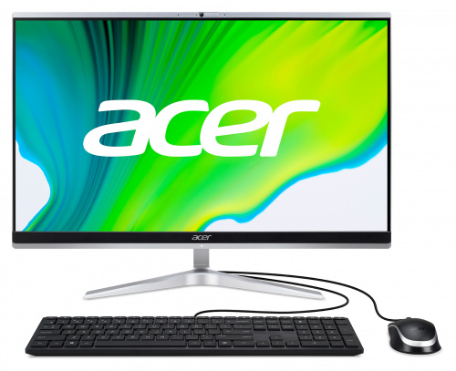 Моноблок Acer Aspire C24-1650 23.8" Full HD i5 1135G7 (2.4) 8Gb 1Tb 5.4k SSD256Gb Iris Xe CR Windows 11 Home GbitEth WiFi BT 65W клавиатура мышь Cam серебристый 1920x1080 фото 4
