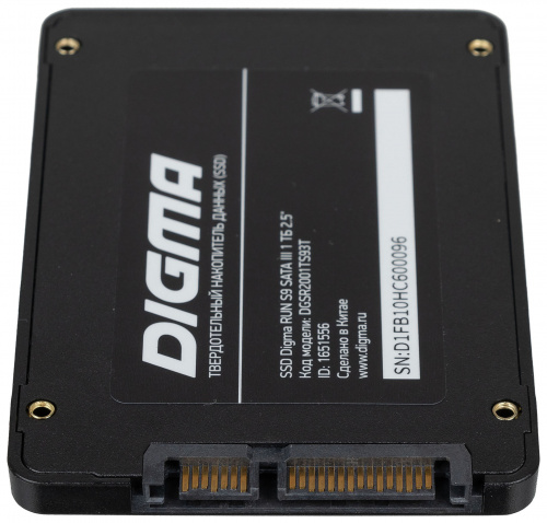 Накопитель SSD Digma SATA-III 1TB DGSR2001TS93T Run S9 2.5" фото 7