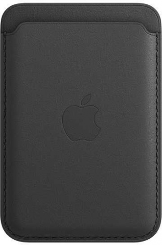 Чехол (футляр) Apple для Apple iPhone 12/12 Pro/12 mini/12 Pro Max Leather Wallet with MagSafe черный (MHLR3ZE/A)