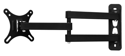 Кронштейн для телевизора Buro FL3 черный 15"-32" макс.7кг настенный поворотно-выдвижной и наклонный фото 10