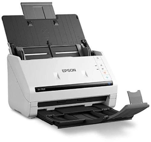 Сканер протяжный Epson WorkForce DS-770II (B11B262401/501) A4 белый/черный фото 2 Сканер протяжный Epson WorkForce DS-770II (B11B262401/501) A4 белый/черный фото 2