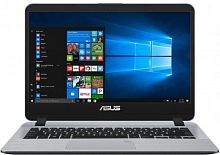 Ноутбук Asus VivoBook X407UA-BV207R Core i3 7100U/4Gb/SSD256Gb/Intel HD Graphics 620/14"/HD (1366x768)/Windows 10 Professional/grey/WiFi/BT/Cam