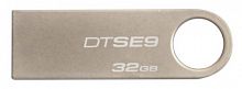 Флеш Диск Kingston 32Gb DataTraveler DTSE9H/32GB USB2.0 серебристый