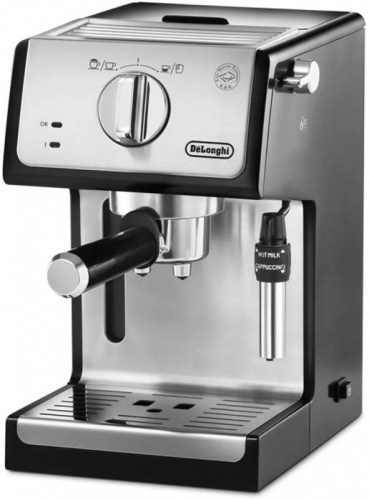 Кофеварка эспрессо Delonghi ECP35.31 1100Вт серебристый/черный фото 2