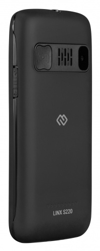 Мобильный телефон Digma S220 Linx 32Mb черный моноблок 2Sim 2.2" 176x220 0.3Mpix GSM900/1800 MP3 FM microSD max32Gb фото 4