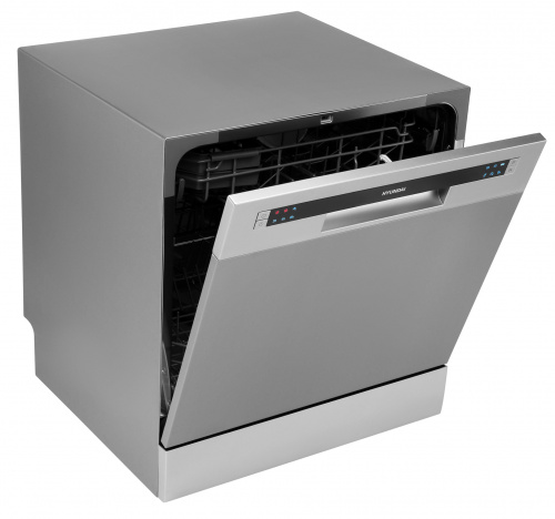 Посудомоечная машина Hyundai DT503 СЕРЕБРИСТЫЙ серебристый (компактная) фото 3