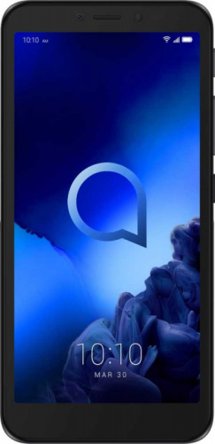 Смартфон Alcatel 5001D 1V 16Gb 1Gb черный моноблок 3G 4G 2Sim 5.5" 480x960 Android 9.0 5Mpix 802.11 b/g/n GPS GSM900/1800 GSM1900 MP3 FM A-GPS microSD max128Gb