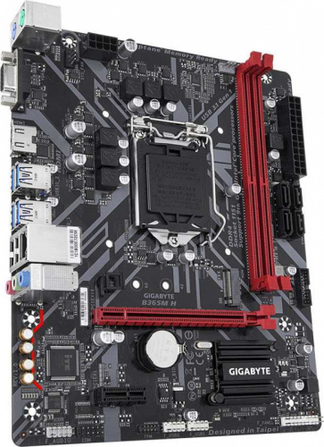 Материнская плата Gigabyte B365M H Soc-1151v2 Intel B365 2xDDR4 mATX AC`97 8ch(7.1) GbLAN+VGA+HDMI фото 2