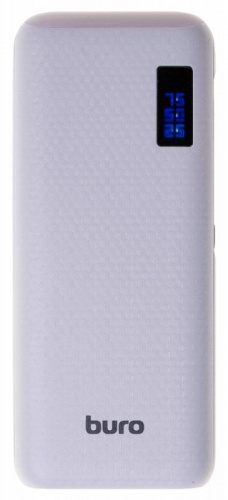 Мобильный аккумулятор Buro RC-12750W Li-Ion 12750mAh 1A+1A белый 2xUSB фото 5