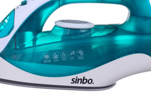 Утюг Sinbo SSI 6603 2200Вт синий/белый фото 2