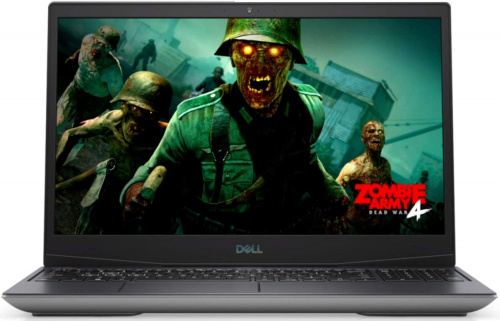 Ноутбук Dell G5 5505 Ryzen 5 4600H 8Gb SSD256Gb AMD Radeon Rx 5600M 6Gb 15.6" FHD (1920x1080) Windows 10 silver WiFi BT Cam