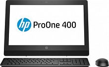 Моноблок HP ProOne 400 G3 20" HD Cel G3900T (2.6)/4Gb/500Gb 7.2k/HDG510/Free DOS/GbitEth/WiFi/BT/клавиатура/мышь/черный 1600x900