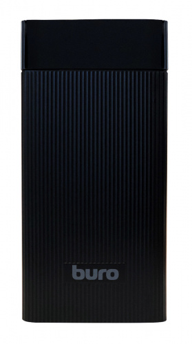 Мобильный аккумулятор Buro RLP-12000-B Li-Pol 12000mAh 2.1A+2.1A черный 2xUSB материал пластик фото 3