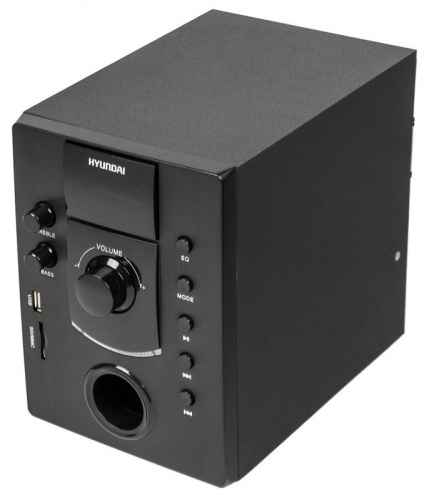 Микросистема Hyundai H-HA200 черный 49Вт FM USB SD фото 3