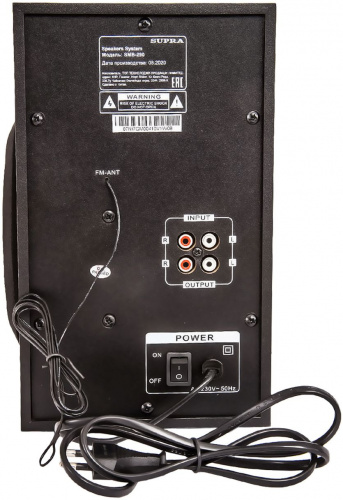 Минисистема Supra SMB-290 черный 60Вт FM USB BT SD фото 5