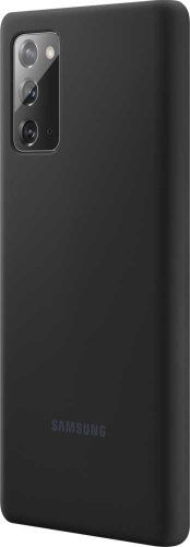 Чехол (клип-кейс) Samsung для Samsung Galaxy Note 20 Silicone Cover черный (EF-PN980TBEGRU) фото 2
