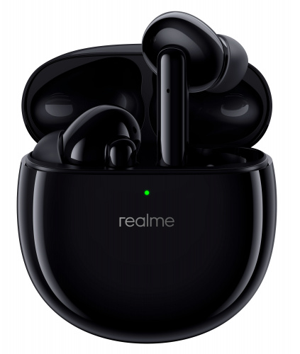 Гарнитура вкладыши Realme Buds Air Pro RMA210 черный беспроводные bluetooth в ушной раковине (4814475) фото 4