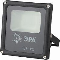 Прожектор уличный Эра LPR-10-4000К-М SMD светодиодный 10Вт корп.мет.черный (Б0019824)