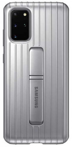 Чехол (клип-кейс) Samsung для Samsung Galaxy S20+ Protective Standing Cover серебристый (EF-RG985CSEGRU)