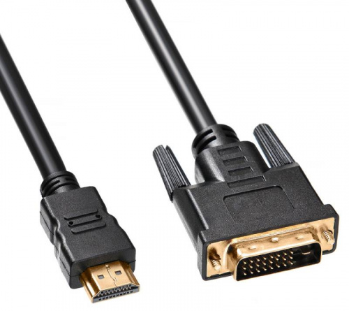 Кабель Buro HDMI (m) DVI-D (m) 3м (HDMI-19M-DVI-D-3M) феррит.кольца фото 4