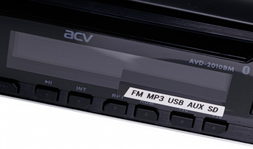 Автомагнитола ACV AVD-2010BM 1DIN 4x50Вт v4.2 ПДУ (38756) фото 4