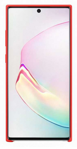 Чехол (клип-кейс) Samsung для Samsung Galaxy Note 10+ Silicone Cover красный (EF-PN975TREGRU) фото 2