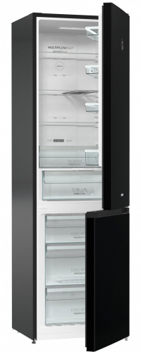 Холодильник Gorenje NRK6201SYBK черный (двухкамерный) фото 14