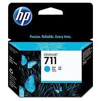 Картридж струйный HP 711 CZ130A голубой (29мл) для HP DJ T120/T520