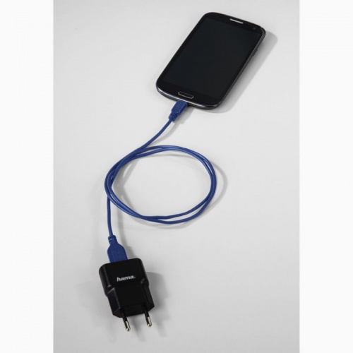 Кабель Hama Flexi-Slim 135785 USB (m)-USB Type-C (m) 0.75м синий фото 5
