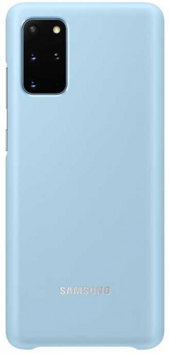 Чехол (клип-кейс) Samsung для Samsung Galaxy S20+ Smart LED Cover голубой (EF-KG985CLEGRU) фото 2