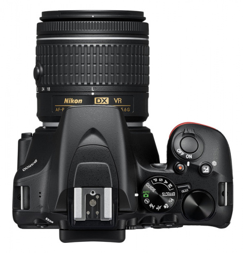 Зеркальный Фотоаппарат Nikon D3500 черный 24.2Mpix 18-55mm f/3.5-5.6 VR AF-P 3" 1080p Full HD SDXC Li-ion (с объективом) фото 3