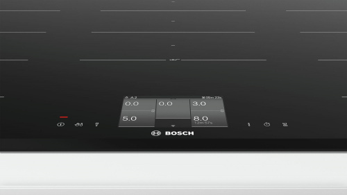 Индукционная варочная поверхность Bosch PXX975KW1E черный фото 3