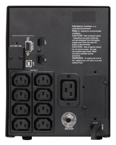Источник бесперебойного питания Powercom Smart King Pro+ SPT-1000 700Вт 1000ВА черный фото 5