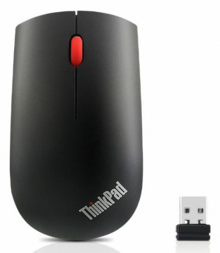 Мышь Lenovo ThinkPad Essential черный оптическая (1200dpi) беспроводная USB (2but) фото 2