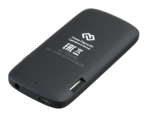 Плеер Hi-Fi Flash Digma B4 8Gb черный/1.8"/FM/microSDHC фото 7