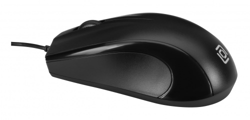 Мышь Оклик 185V2 черный оптическая (1200dpi) USB для ноутбука (3but) фото 5