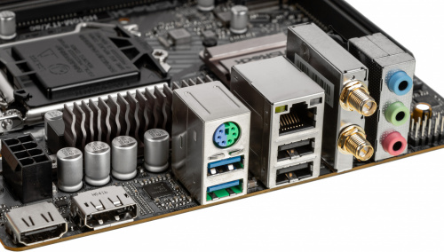 Материнская плата Asrock H510M-ITX/AC Soc-1200 Intel H510 2xDDR4 mini-ITX AC`97 8ch(7.1) GbLAN+HDMI+DP фото 6