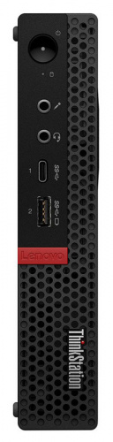 ПК Lenovo ThinkStation P330 tiny i5 8500T (2.1)/8Gb/SSD256Gb/P620 2Gb/Windows 10 Professional 64/GbitEth/135W/клавиатура/мышь/черный фото 7