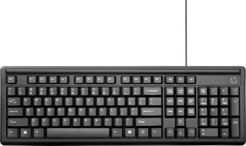 Клавиатура HP 100 черный USB