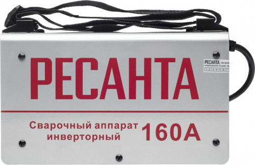Сварочный аппарат Ресанта САИ-160 инвертор ММА DC 6.5кВт фото 4