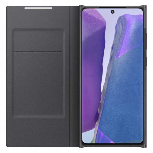 Чехол (флип-кейс) Samsung для Samsung Galaxy Note 20 Smart LED View Cover черный (EF-NN980PBEGRU) фото 3