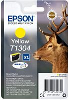 Картридж струйный Epson T1304 C13T13044012 желтый (1005стр.) (10.1мл) для Epson B42WD