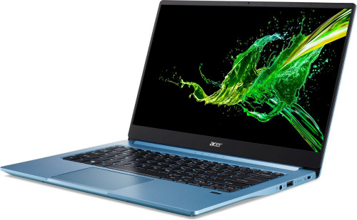 Ультрабук Acer Swift 3 SF314-57-735H Core i7 1065G7/16Gb/SSD1Tb/Intel UHD Graphics/14"/IPS/FHD (1920x1080)/Windows 10/lt.blue/WiFi/BT/Cam фото 5