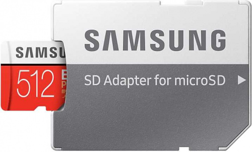 Флеш карта microSDXC 512Gb Class10 Samsung MB-MC512HA/RU EVO PLUS + adapter фото 7