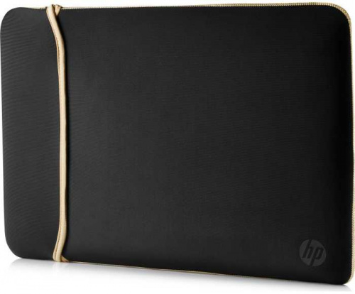 Чехол для ноутбука 14" HP Chroma Sleeve черный/золотистый неопрен (2UF59AA) фото 3
