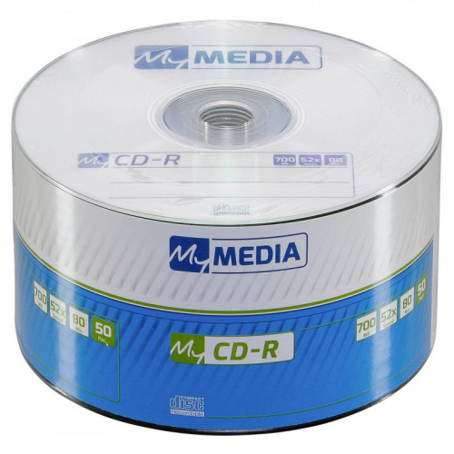 Диск CD-R MyMedia 700Mb 52x Pack wrap (50шт) (69201) фото 2