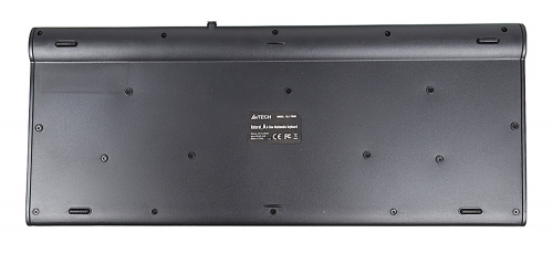 Клавиатура A4Tech KLS-7MUU серебристый/черный USB slim Multimedia фото 8