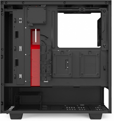 Корпус NZXT H510 CA-H510i-BR черный/красный без БП ATX 2x120mm 1xUSB3.0 1xUSB3.1 audio bott PSU фото 9
